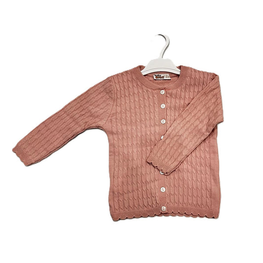 Süße Strickweste für Mädchen – weich, warm & bequem