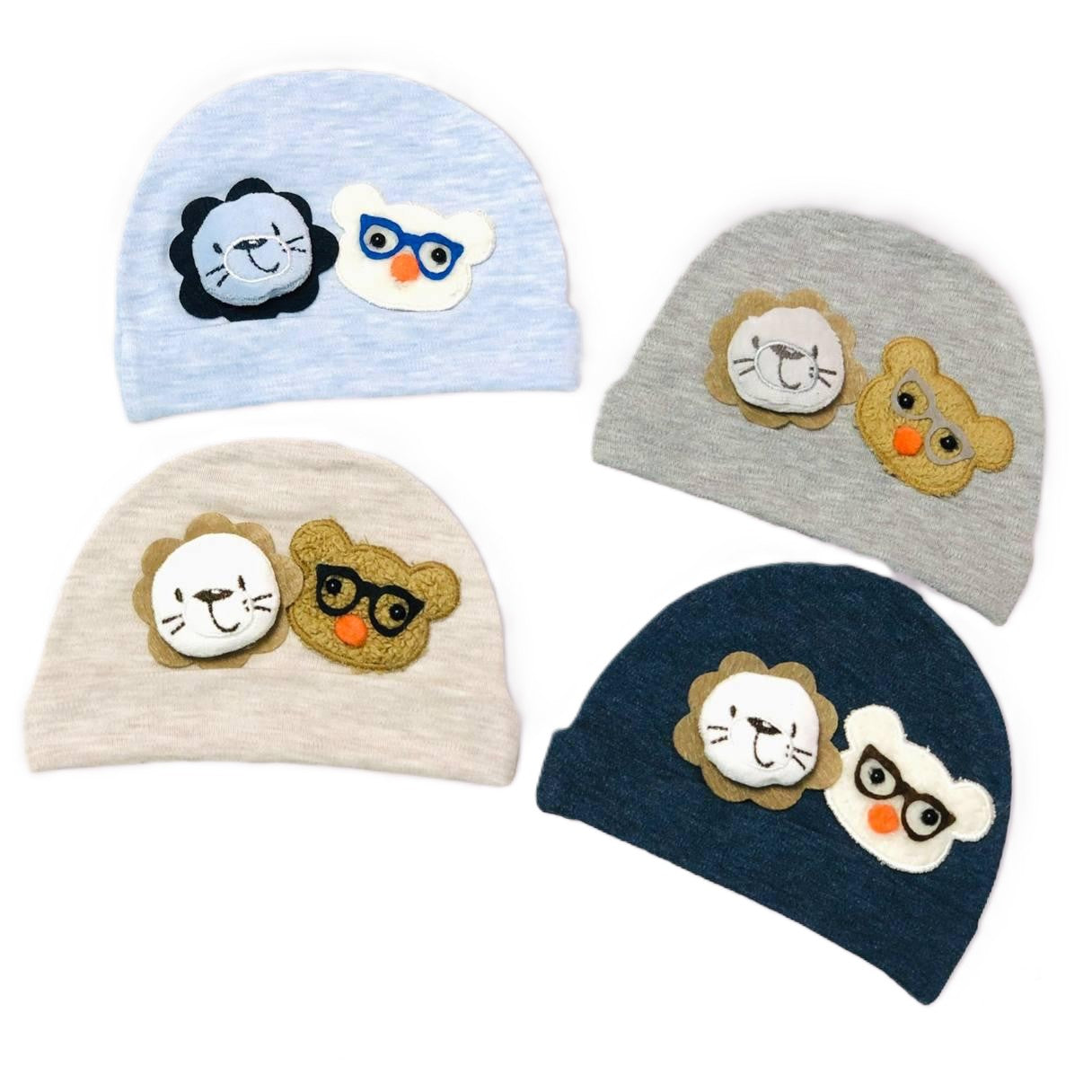 Babymütze für Jungen – niedlich & bequem (4 Farben) 🧢👶