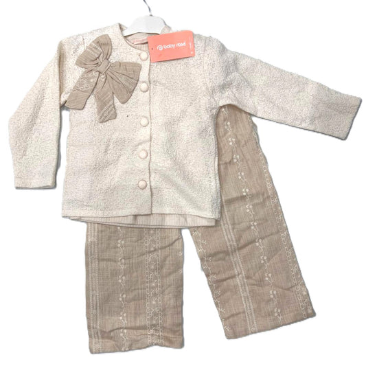 Babymädchen Outfit Set – elegant & zeitlos (3-teilig) 👧🤍