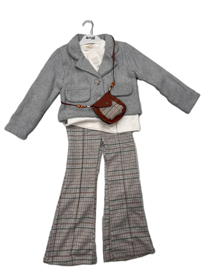 Mädchen Outfit Set – elegant & stilvoll (4-teilig) 🤍🎀