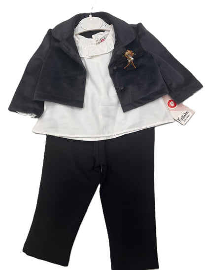 Babymädchen Outfit Set – elegant & zeitlos (3-teilig) 👶🎀