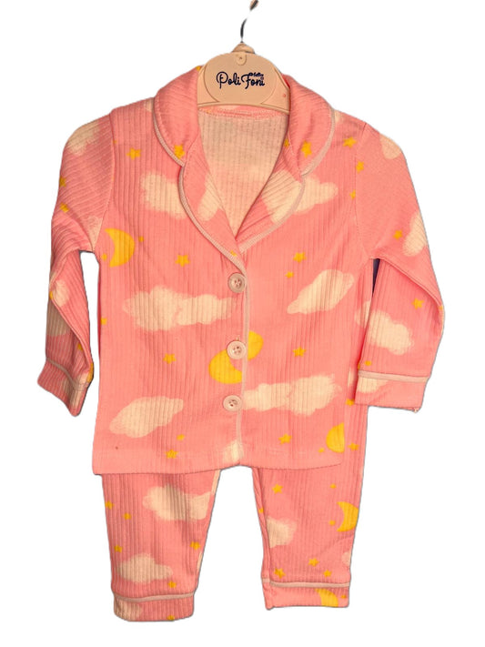 Baby Pyjama Set Wolken