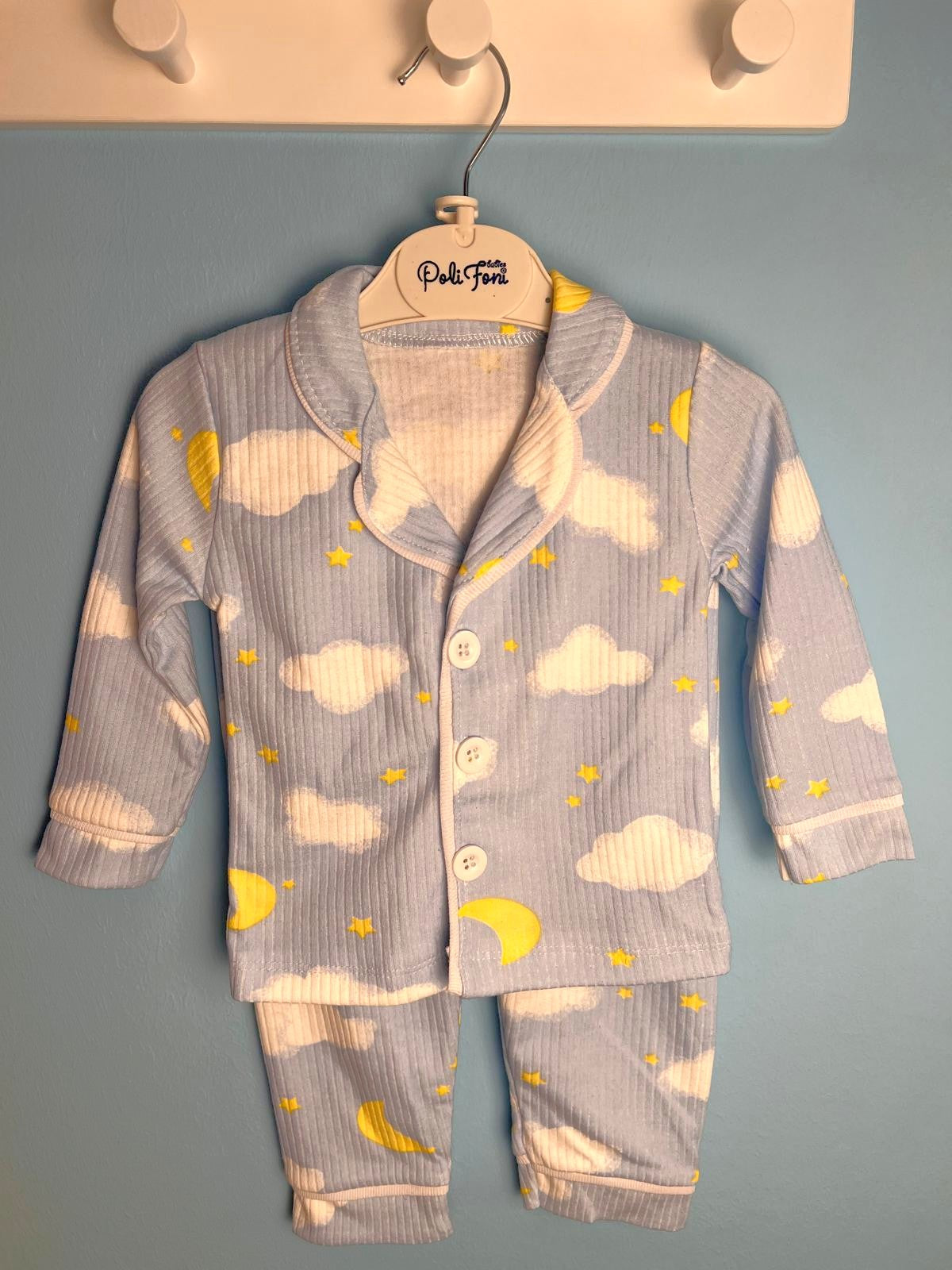Baby Pyjama Set Wolken