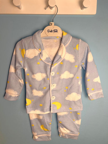 Baby Pyjama Set Wolken