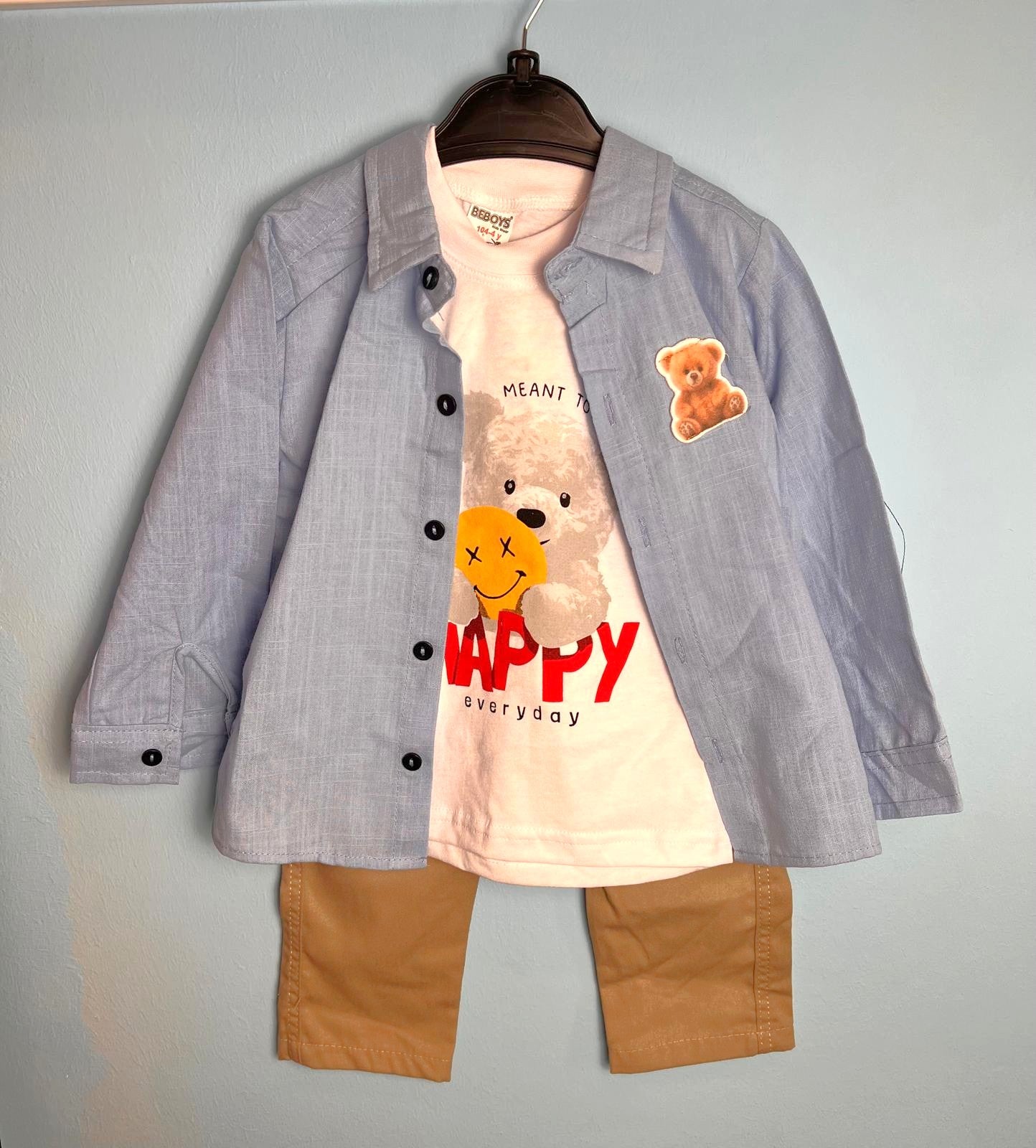 Kinder Set Hemd T-Shirt Hose