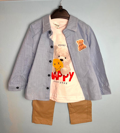 Kinder Set Hemd T-Shirt Hose