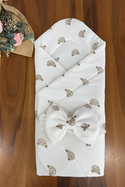 Babytragetasche Set Bärenmuster