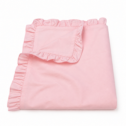 Babynest Set Rosa mit Rüschen