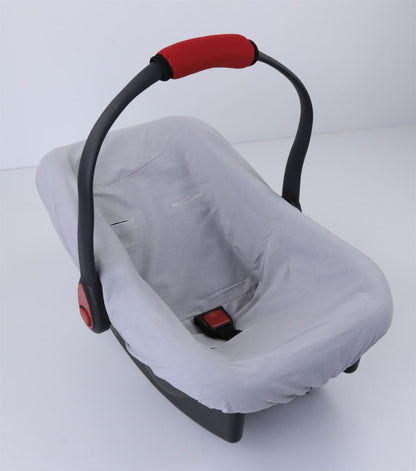 Kinderwagen Set Grau Schleife